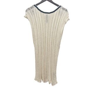 Santiago Knits Hand Loomed Ivory Top Size 2 Small